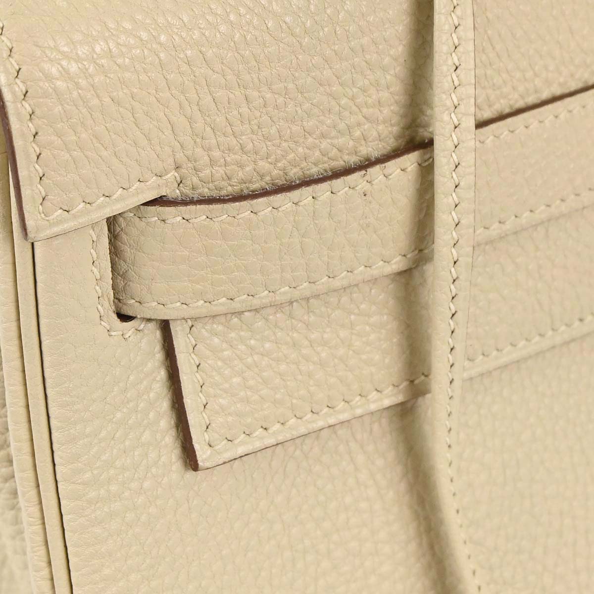 Hermes 2007 Pechemin Togo Kelly 32 Retourne 2way Shoulder Handbag