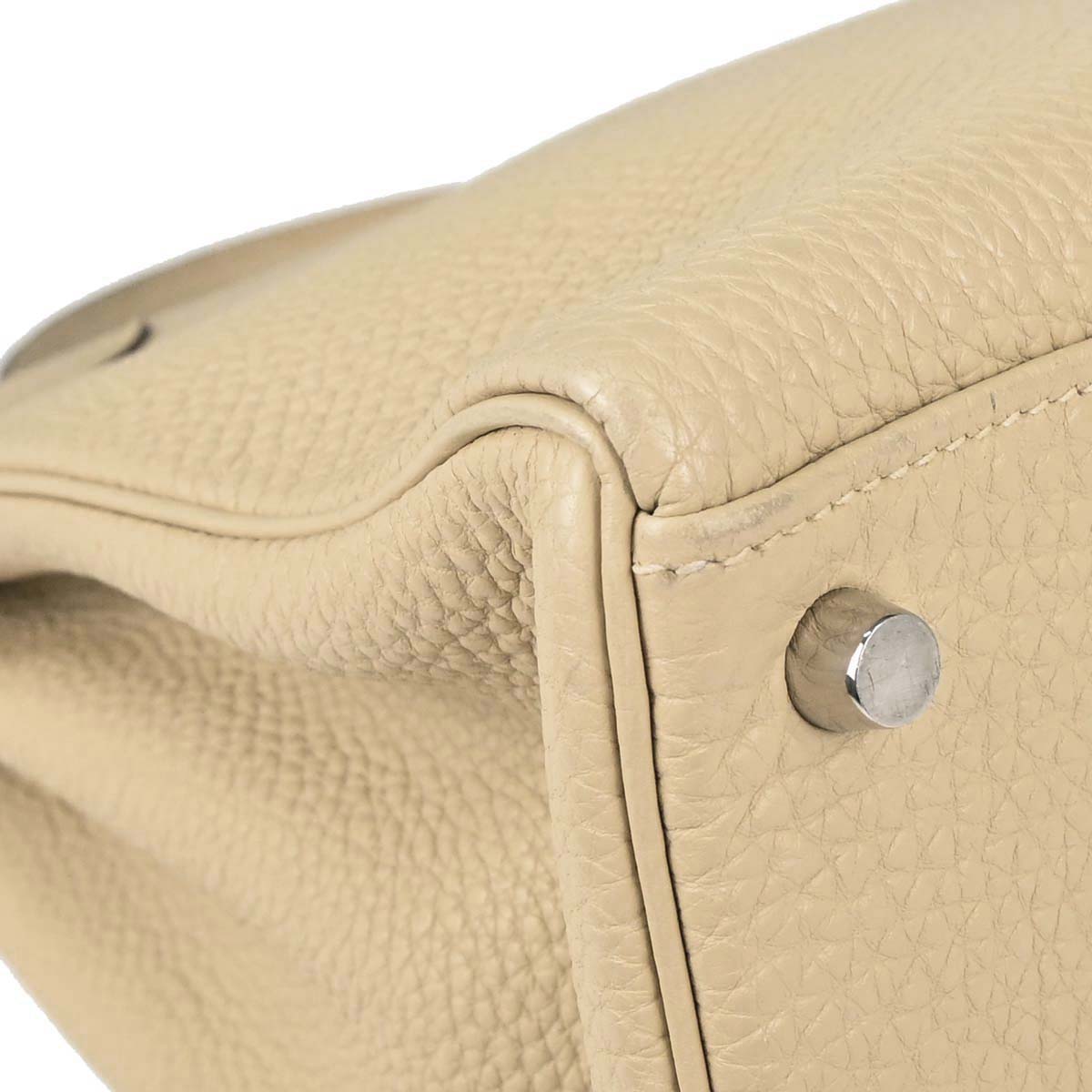 Hermes 2007 Pechemin Togo Kelly 32 Retourne 2way Shoulder Handbag