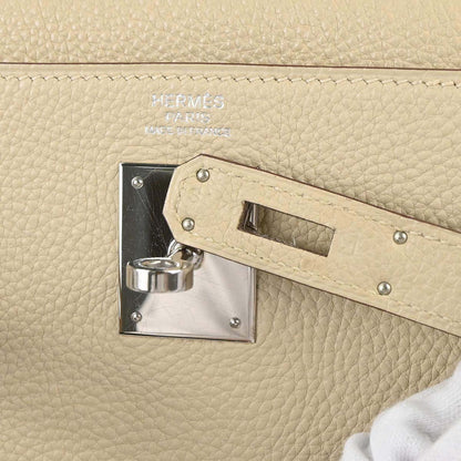 Hermes 2007 Pechemin Togo Kelly 32 Retourne 2way Shoulder Handbag