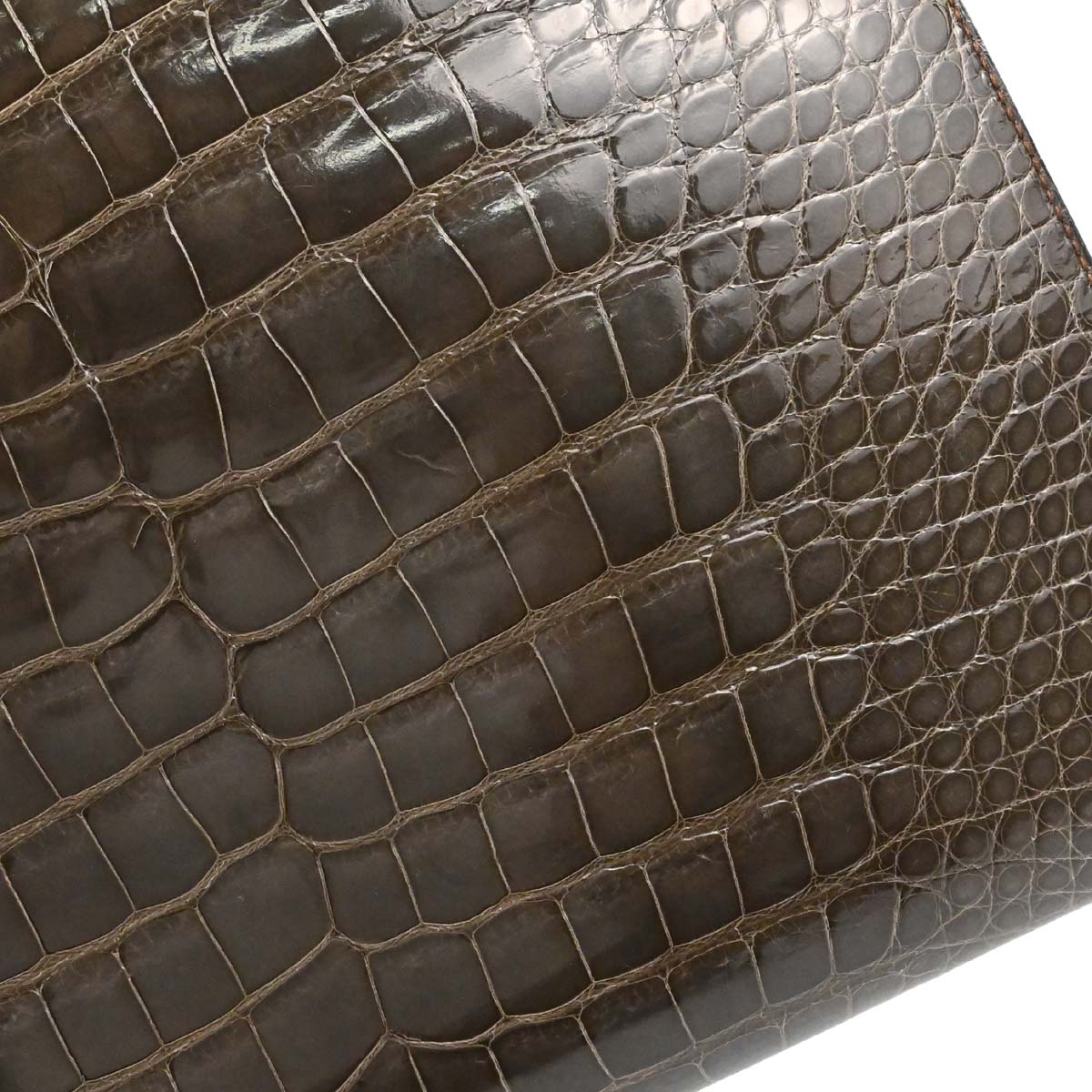 Hermes * Miel Alligator Kelly 32 Sellier Shoulder Handbag