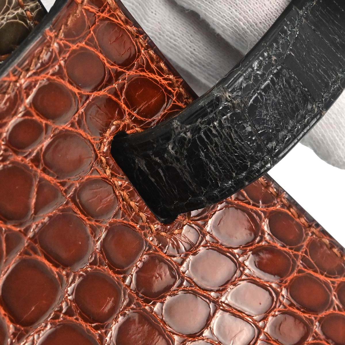 Hermes * Miel Alligator Kelly 32 Sellier Shoulder Handbag