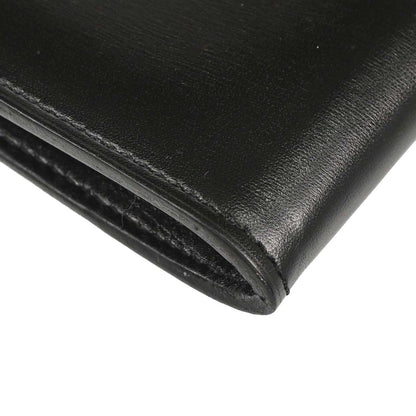 Hermes Black Box Calf Onimaitou Shoulder Bag Pochette