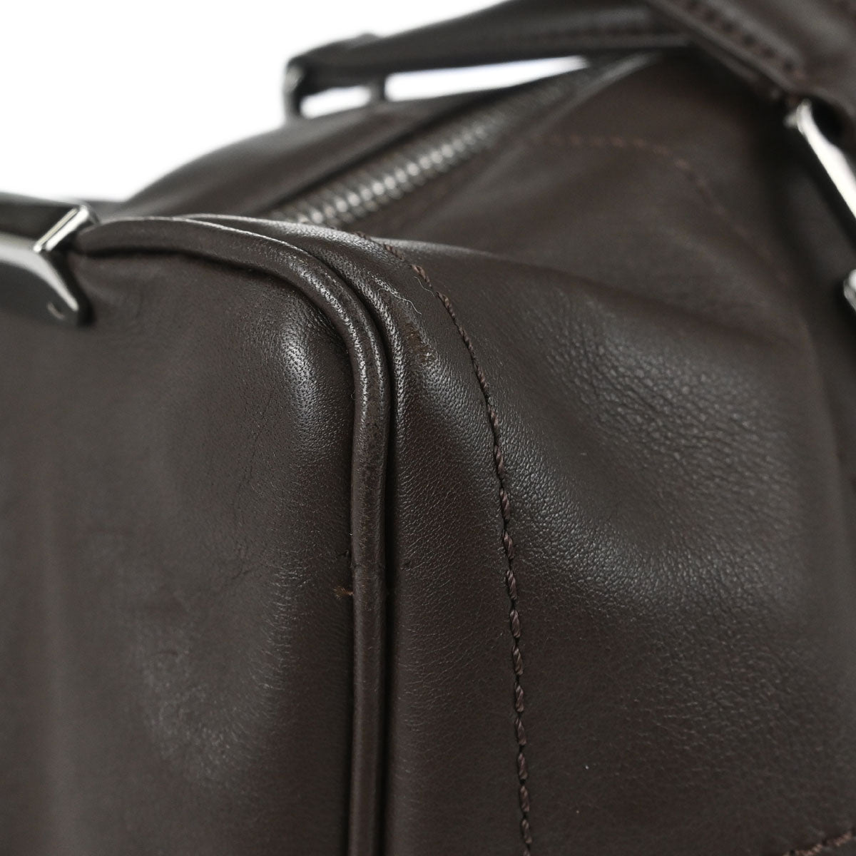 Chanel 2002-2003 Brown Lambskin Choco Bar Handbag