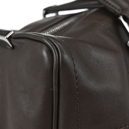 Chanel 2002-2003 Brown Lambskin Choco Bar Handbag