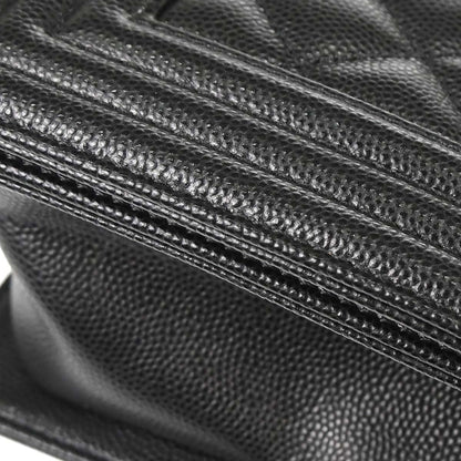 Boy Chanel 2019 Black Caviar Skin Small Chain Shoulder Bag