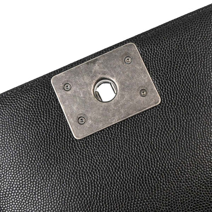 Boy Chanel 2019 Black Caviar Skin Small Chain Shoulder Bag
