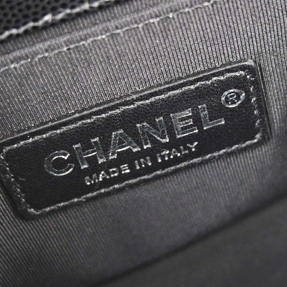Boy Chanel 2019 Black Caviar Skin Small Chain Shoulder Bag