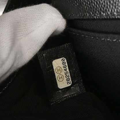 Boy Chanel 2019 Black Caviar Skin Small Chain Shoulder Bag
