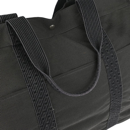 Hermes Gray Canvas Herline Tote TGM Handbag