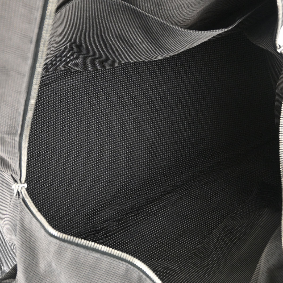 Hermes Gray Canvas Herline Tote TGM Handbag