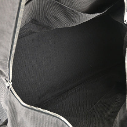 Hermes Gray Canvas Herline Tote TGM Handbag