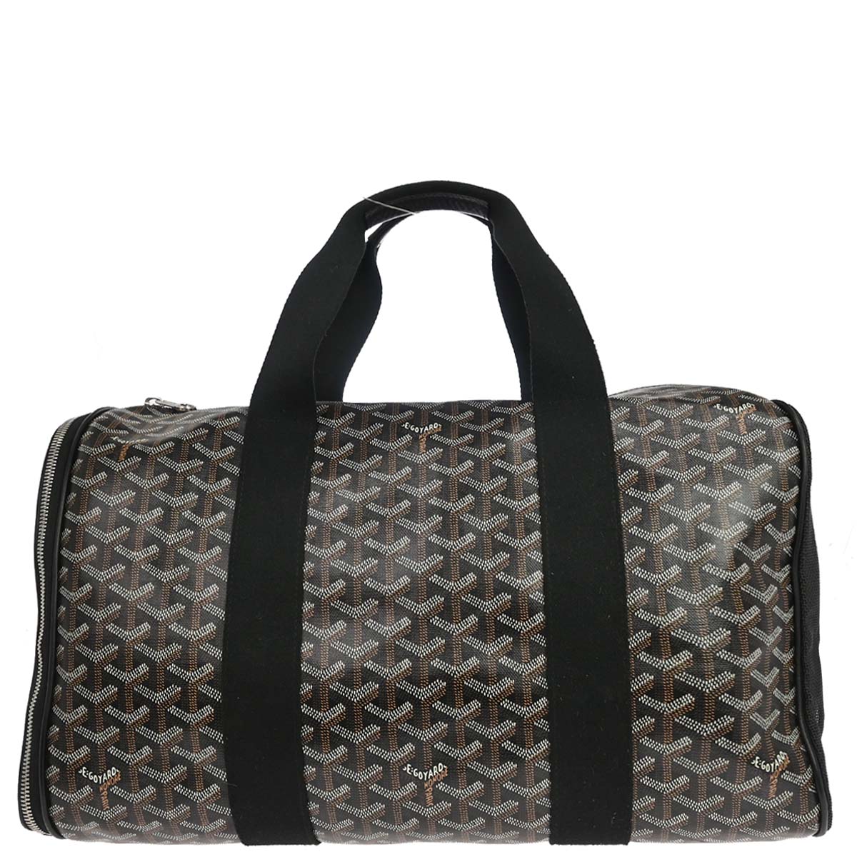 Goyard Black Voltigeur MM Pet Carrier Handbag