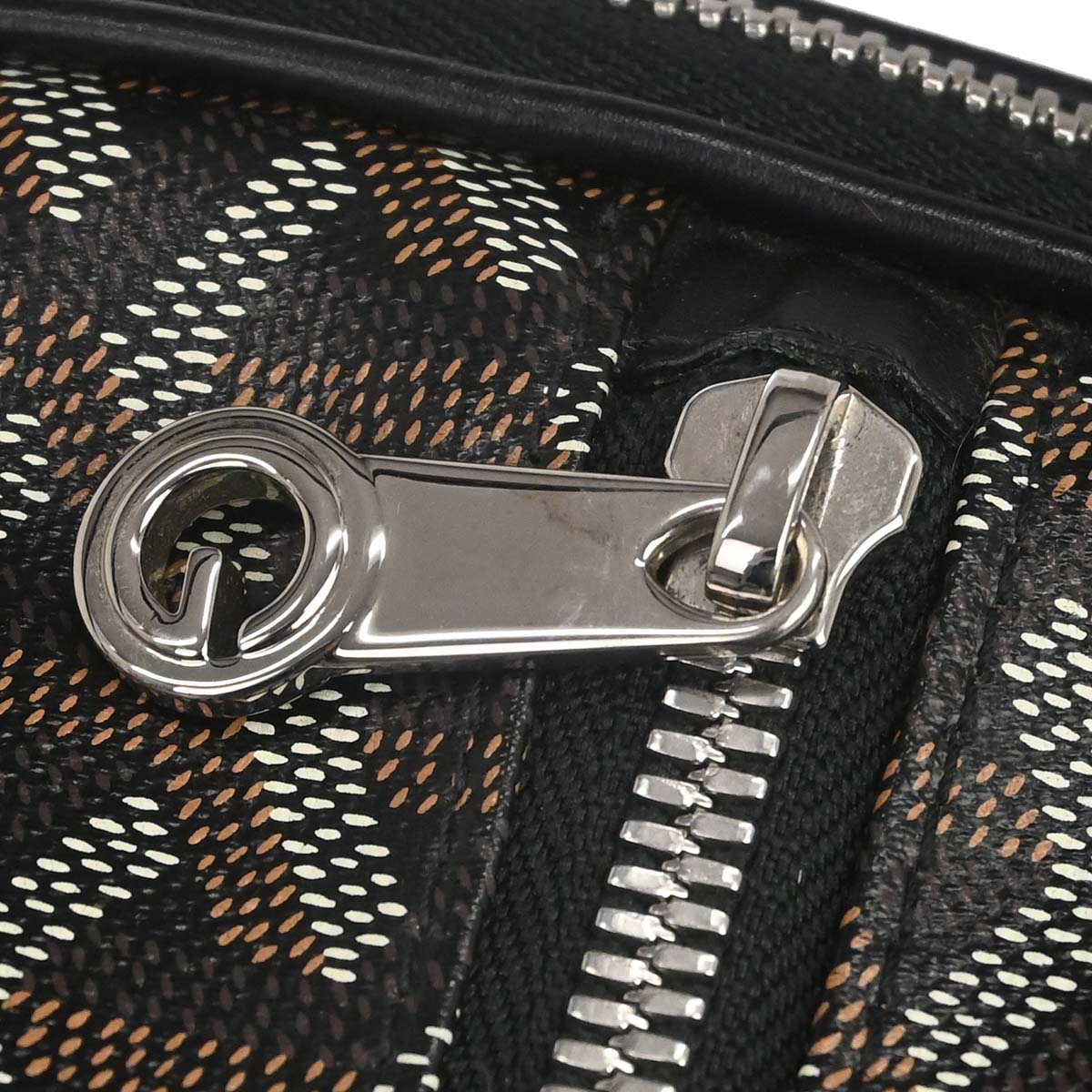 Goyard Black Voltigeur MM Pet Carrier Handbag