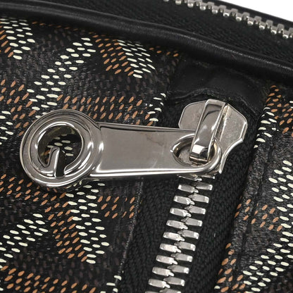 Goyard Black Voltigeur MM Pet Carrier Handbag