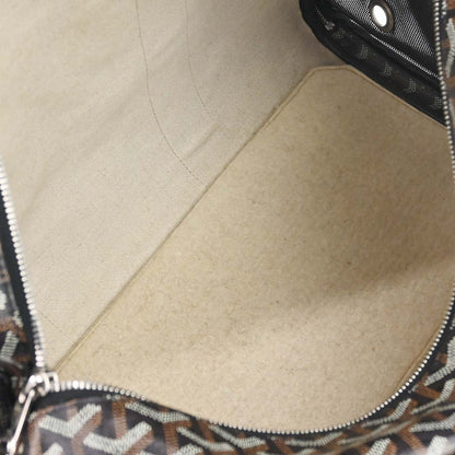 Goyard Black Voltigeur MM Pet Carrier Handbag