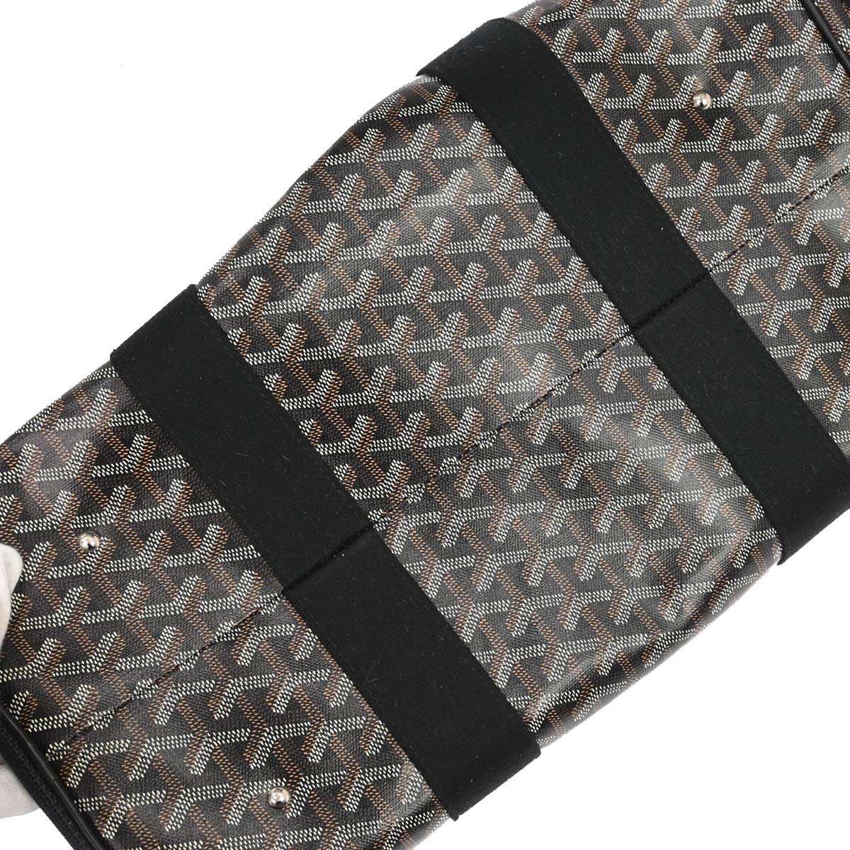 Goyard Black Voltigeur MM Pet Carrier Handbag