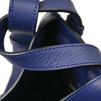 Loewe Navy Hammock 2way Shoulder Tote Handbag