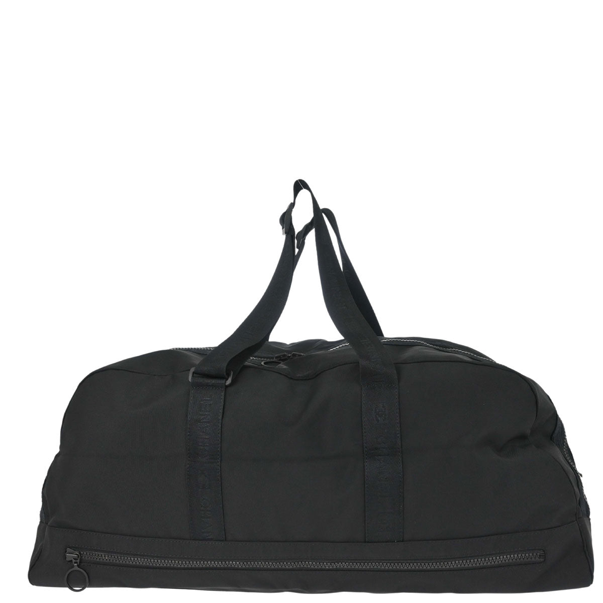 Chanel 2002-2003 Black Nylon Sport Line Duffle Handbag