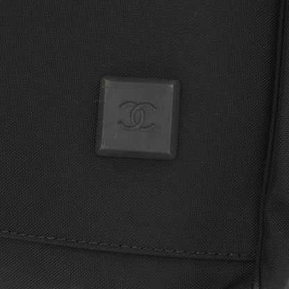 Chanel 2002-2003 Black Nylon Sport Line Duffle Handbag