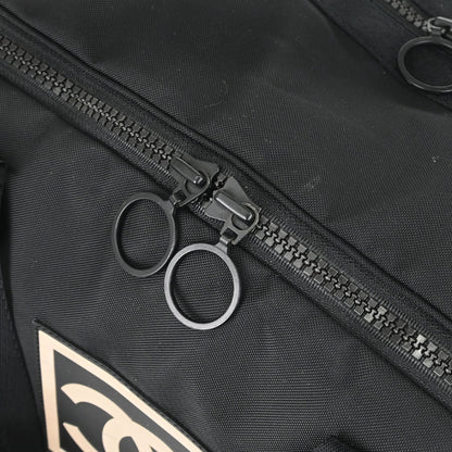 Chanel 2002-2003 Black Nylon Sport Line Duffle Handbag