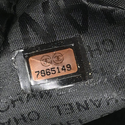 Chanel 2002-2003 Black Nylon Sport Line Duffle Handbag