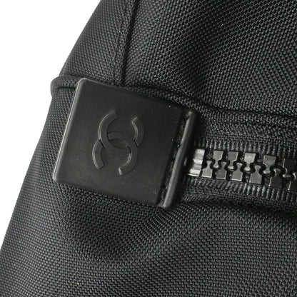 Chanel 2002-2003 Black Nylon Sport Line Duffle Handbag
