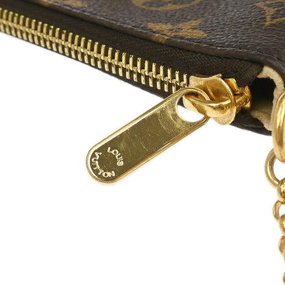 Louis Vuitton 2011 Monogram Pochette Milla MM Handbag M60094