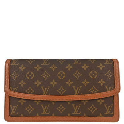 Louis Vuitton 1990 Monogram Pochette Dame GM Clutch Bag M51810