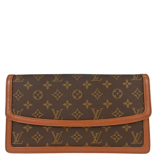 Louis Vuitton 1990 Monogram Pochette Dame GM Clutch Bag M51810