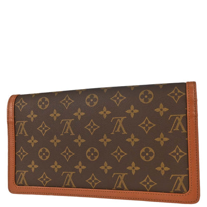 Louis Vuitton 1990 Monogram Pochette Dame GM Clutch Bag M51810