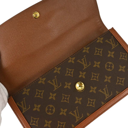 Louis Vuitton 1990 Monogram Pochette Dame GM Clutch Bag M51810