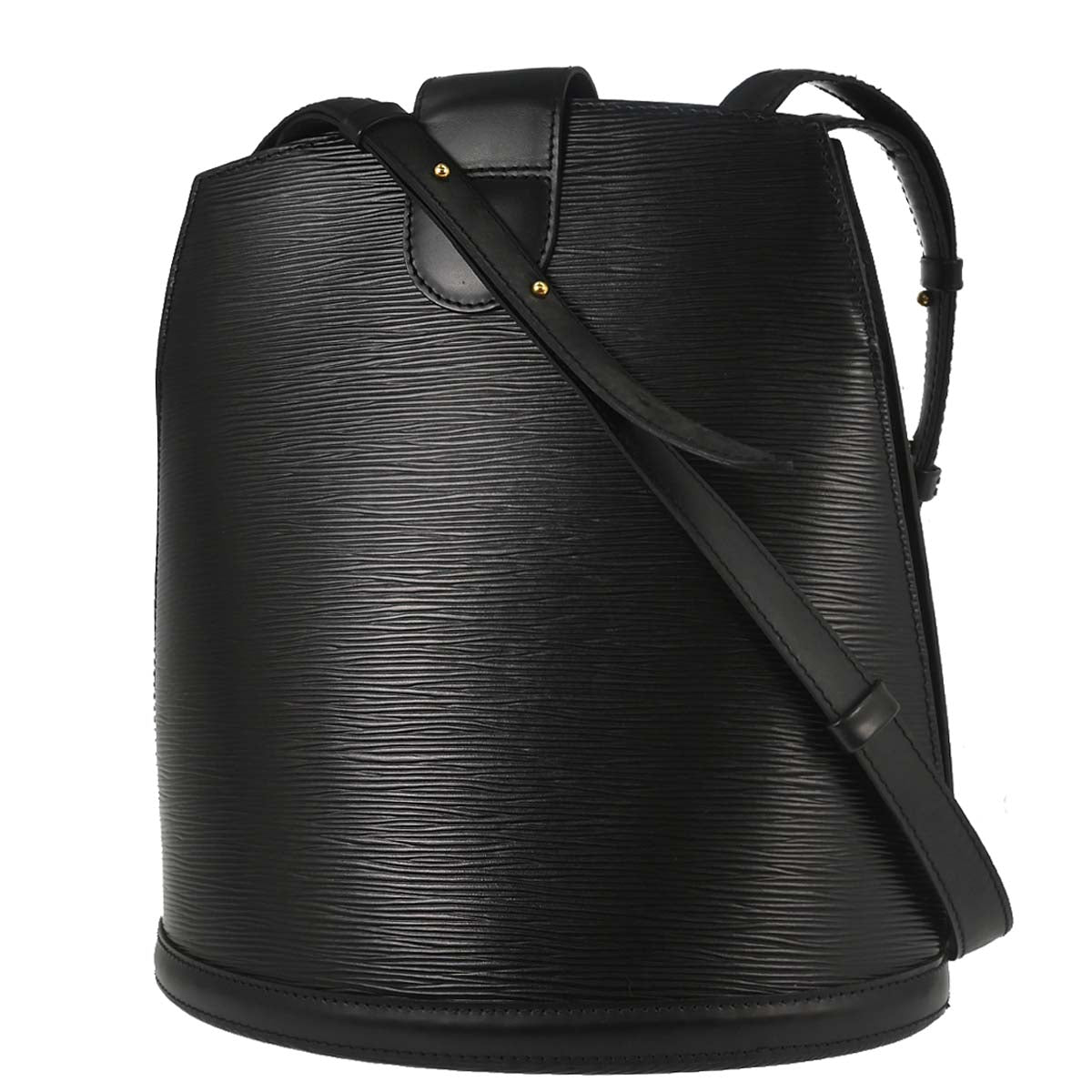 Louis Vuitton Black Epi Cluny Shoulder Bag M52252