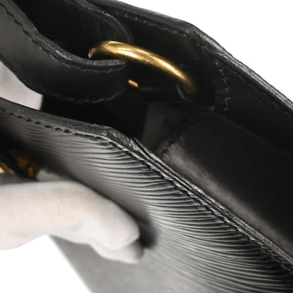 Louis Vuitton Black Epi Cluny Shoulder Bag M52252