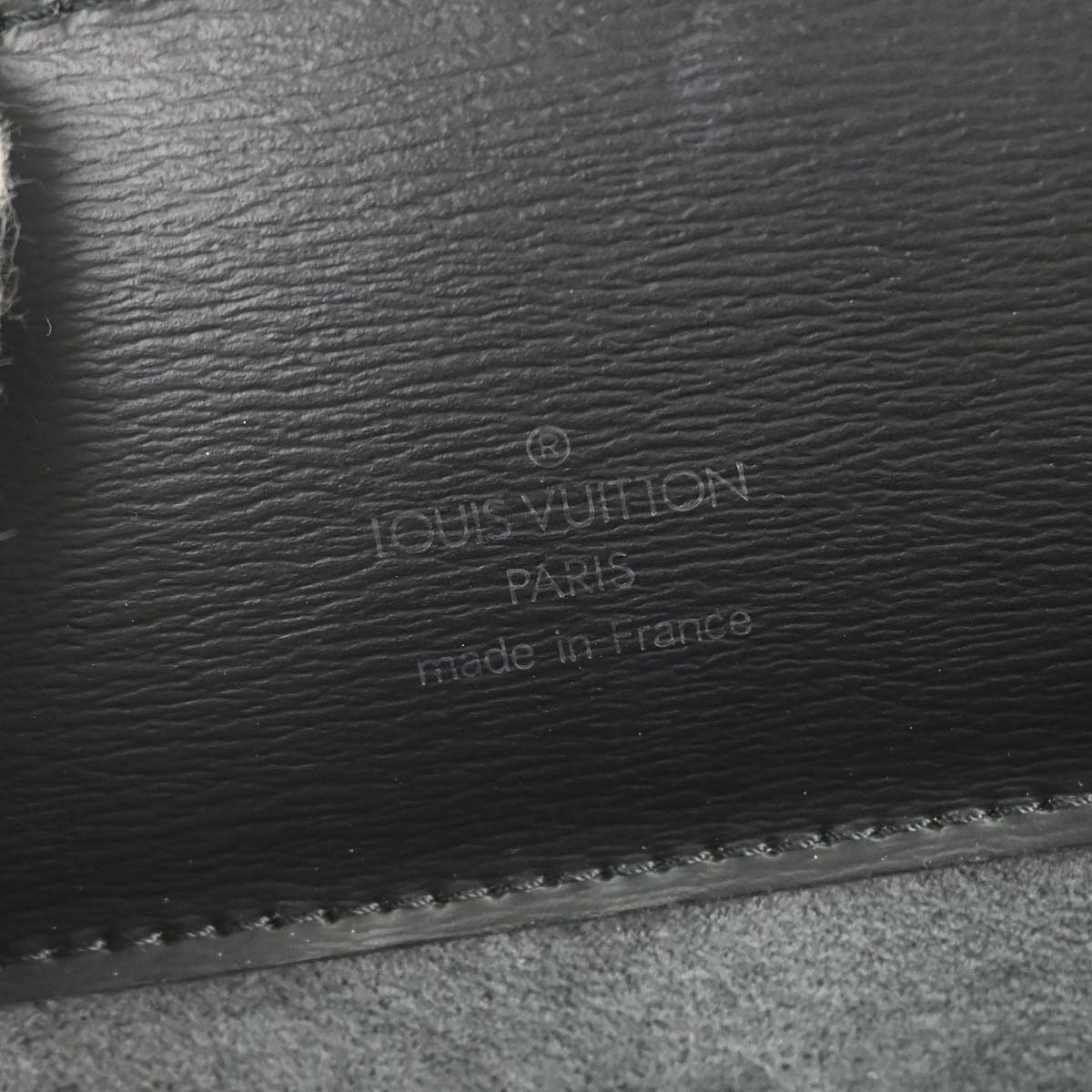 Louis Vuitton Black Epi Cluny Shoulder Bag M52252