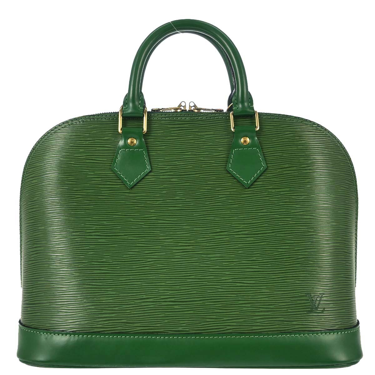 Louis Vuitton 1997 Green Epi Alma Handbag M52144