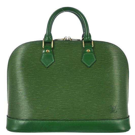 Louis Vuitton 1997 Green Epi Alma Handbag M52144