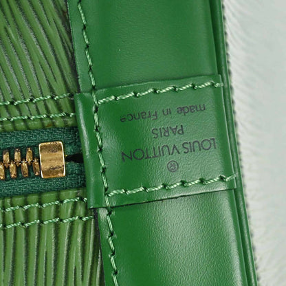 Louis Vuitton 1997 Green Epi Alma Handbag M52144