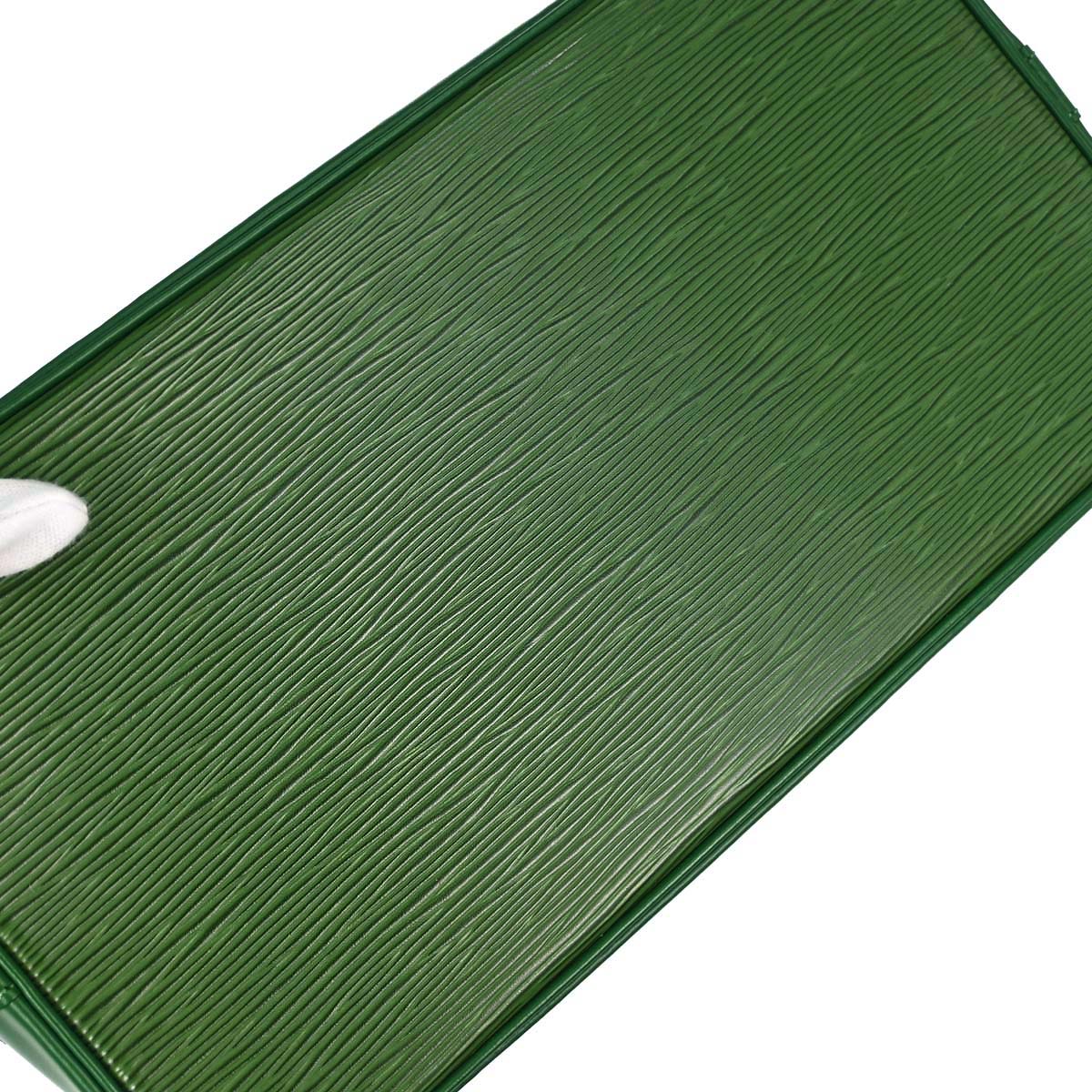 Louis Vuitton 1997 Green Epi Alma Handbag M52144