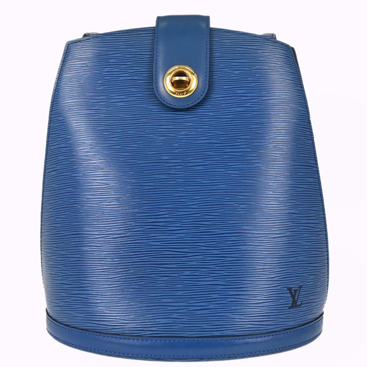 Louis Vuitton Blue Epi Cluny Shoulder Bag M52255