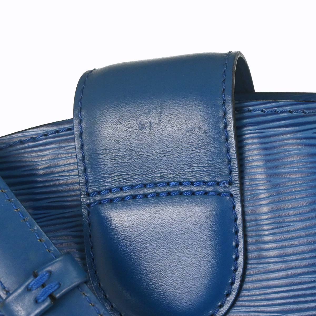 Louis Vuitton Blue Epi Cluny Shoulder Bag M52255