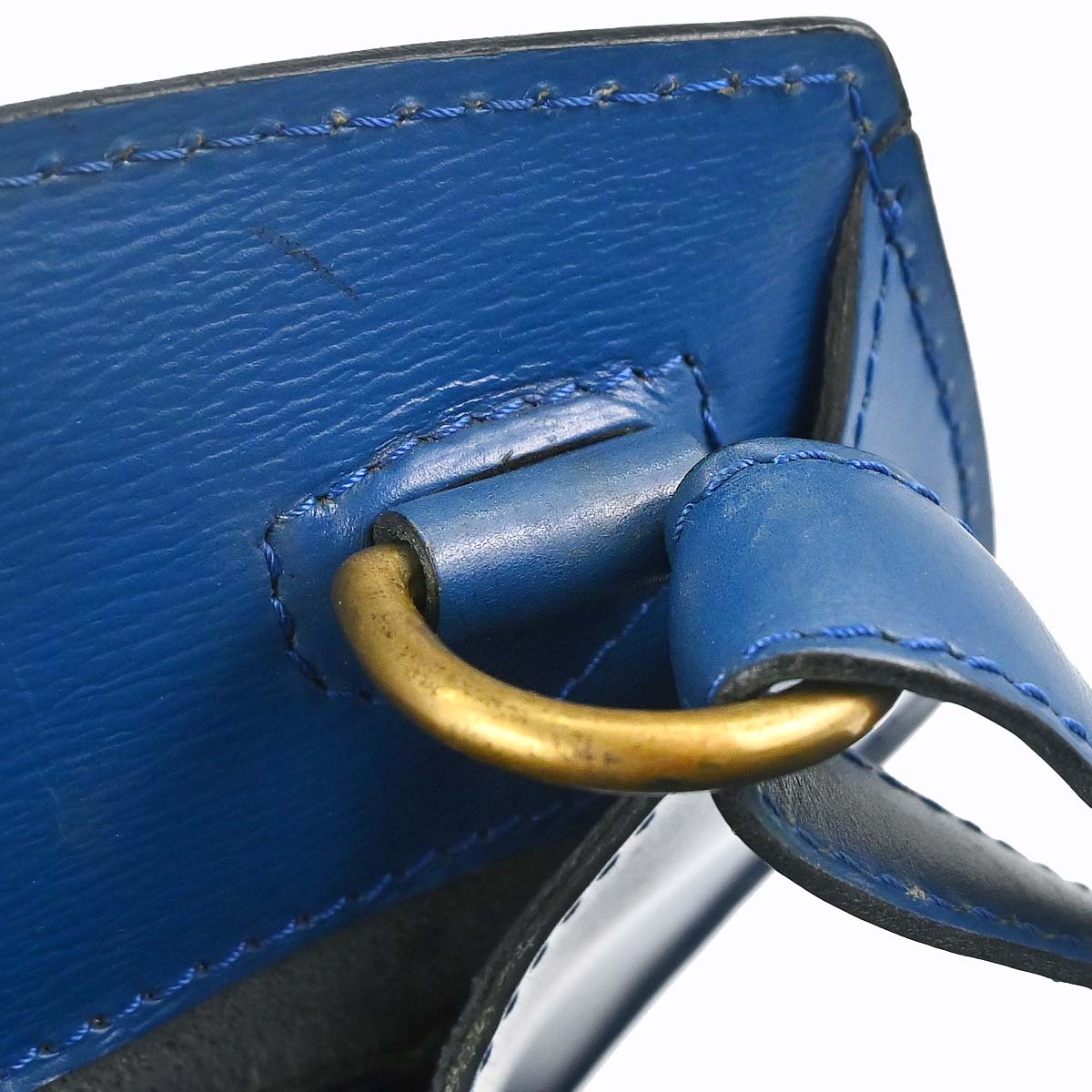 Louis Vuitton Blue Epi Cluny Shoulder Bag M52255
