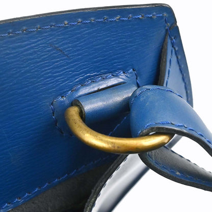 Louis Vuitton Blue Epi Cluny Shoulder Bag M52255