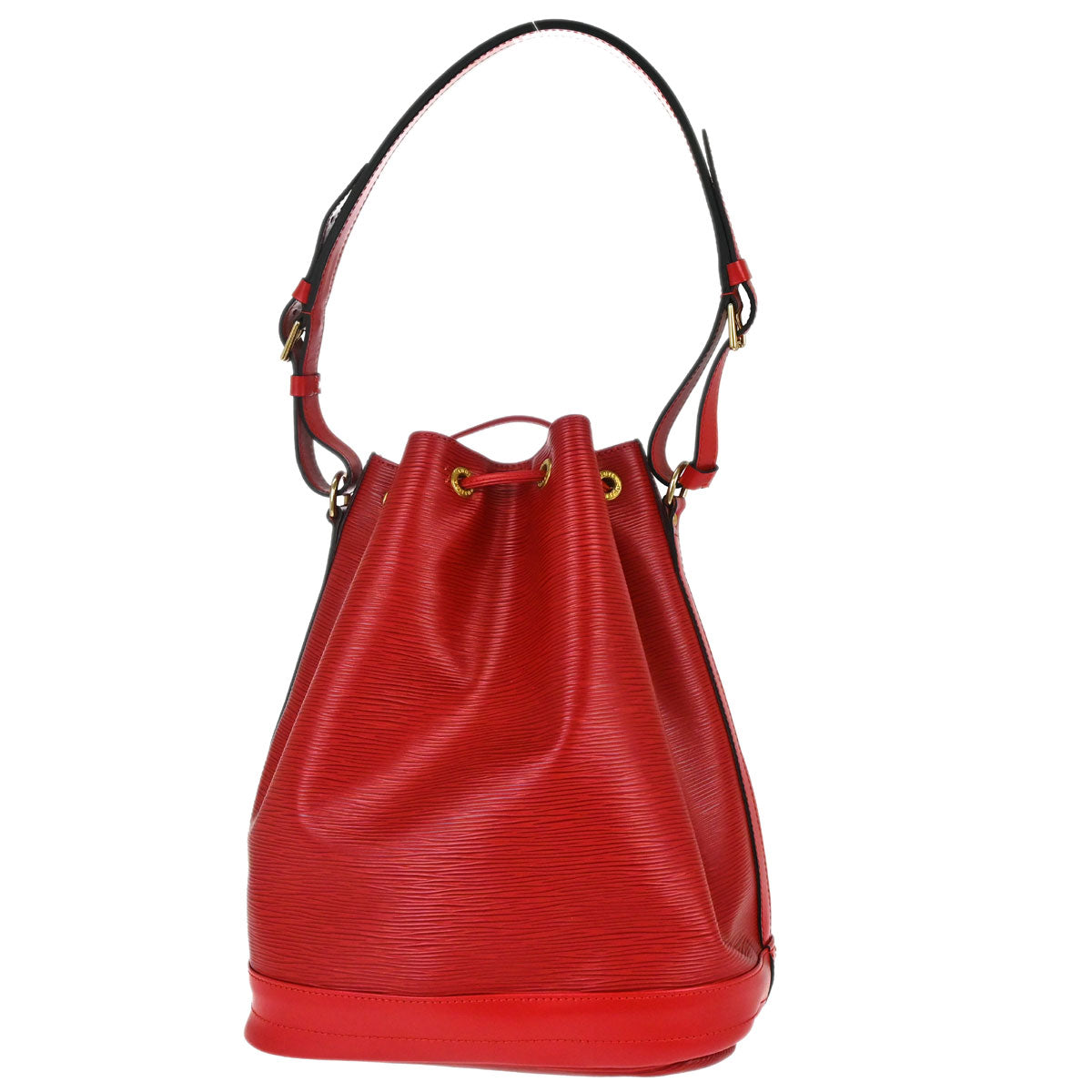 Louis Vuitton Red Epi Noe Shoulder Bag M44007