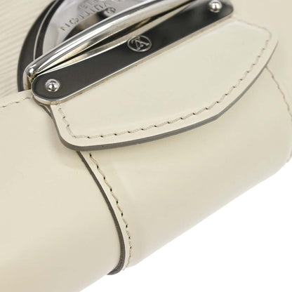 Louis Vuitton White Epi Pochette Montaigne Handbag M5929J