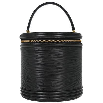Louis Vuitton Black Epi Cannes Vanity Handbag M48032