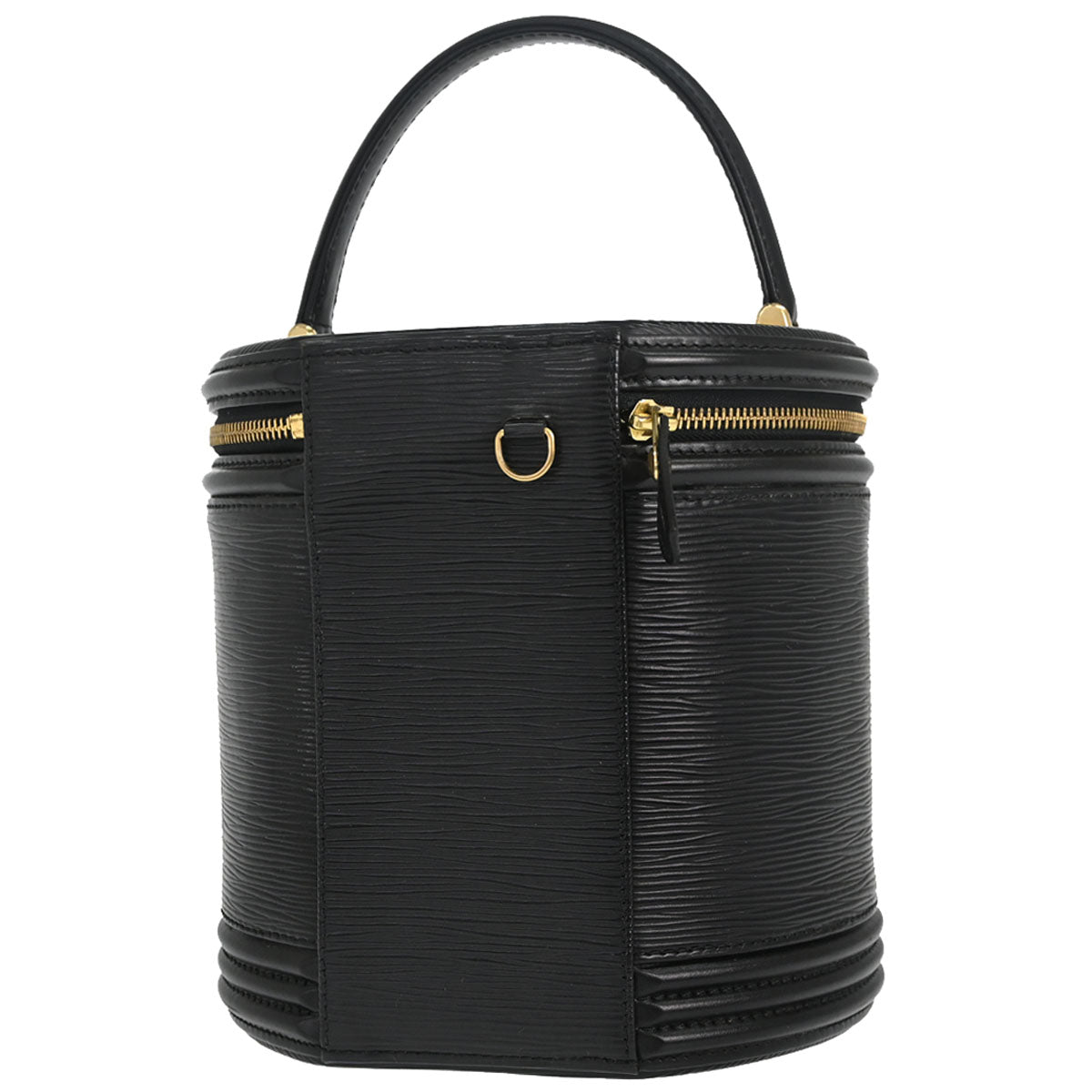 Louis Vuitton Black Epi Cannes Vanity Handbag M48032