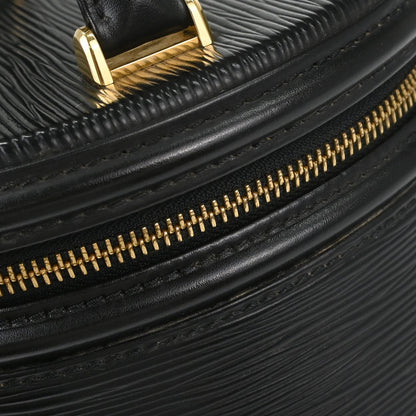 Louis Vuitton Black Epi Cannes Vanity Handbag M48032