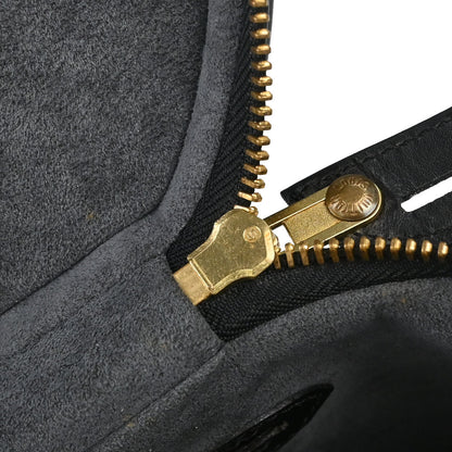 Louis Vuitton Black Epi Cannes Vanity Handbag M48032