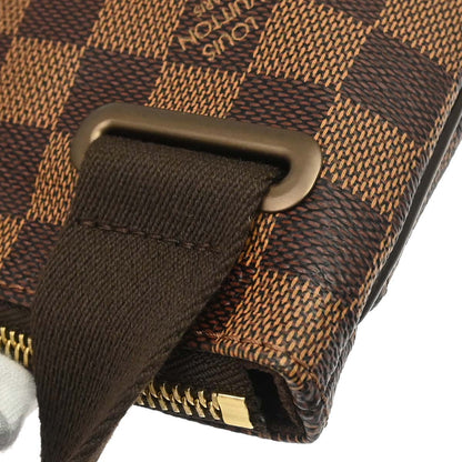 Louis Vuitton 2010 Damier Pochette Plate Brooklyn Shoulder Bag N41100