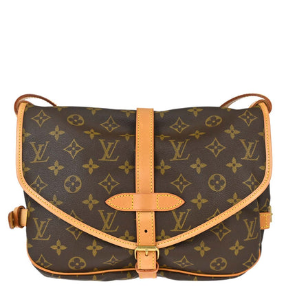 Louis Vuitton Monogram Saumur 30 Messenger Shoulder Bag M42256